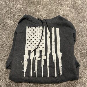 GruntStyle Women’s Rifle Flag Hoodie